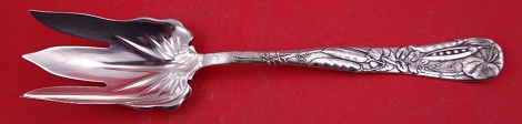 Salad Serving Fork w/ peapod motif  10